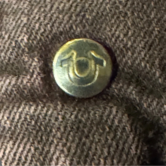 TRUE RELIGION Wine SZ  29 Motto Distressed Women’s Jeans Skinny Contrast Stitch - Picture 4 of 13